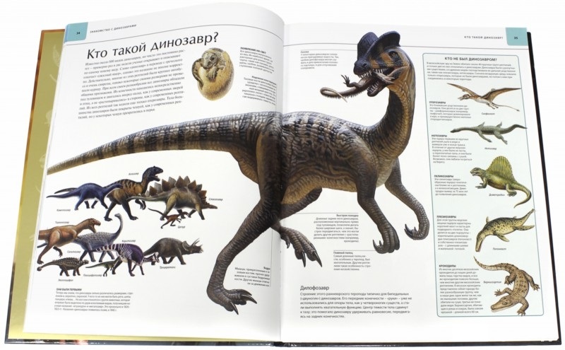 Иллюстрированный атлас – Динозавры  